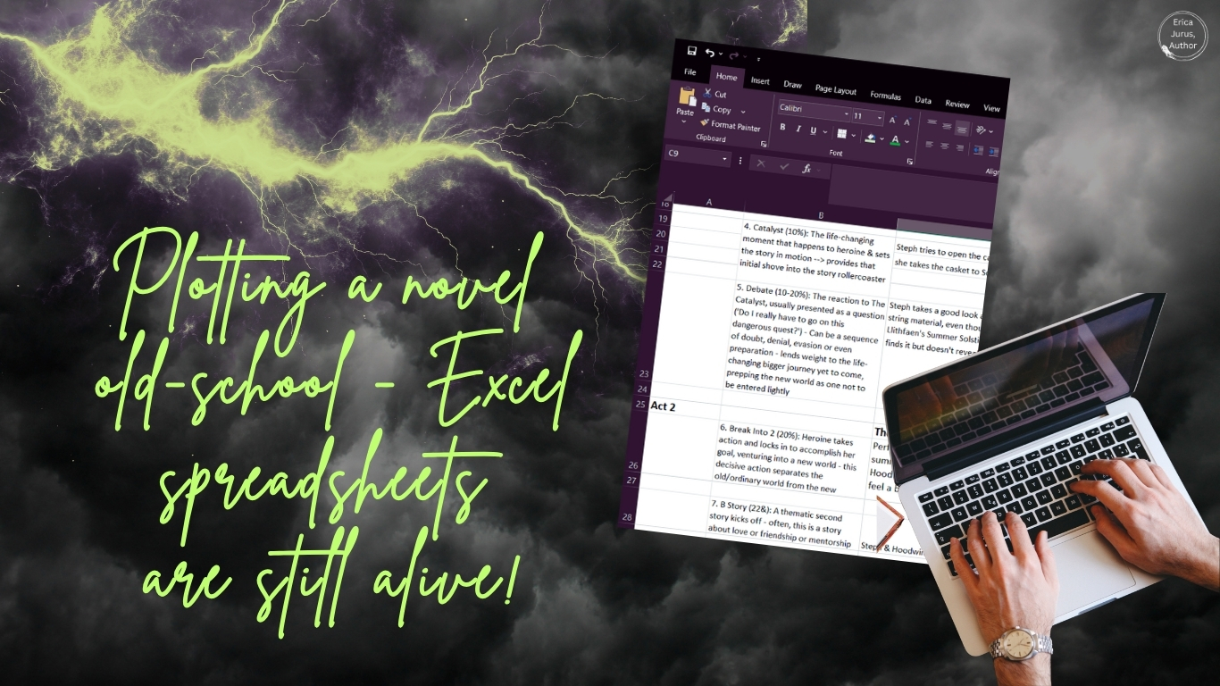 Plotting a novel old-school – Excel spreadsheets are still alive!